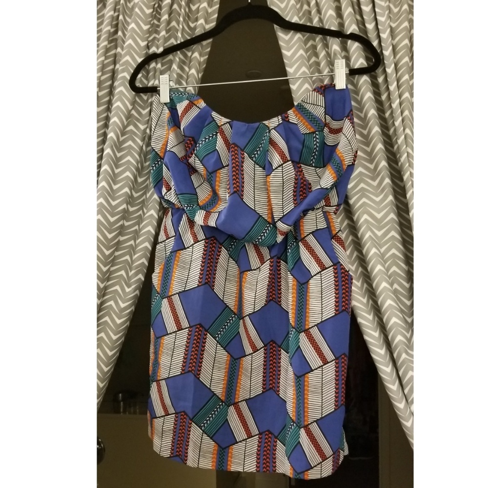 City Studio | Tribal Pattern Dress (With Pockets!)